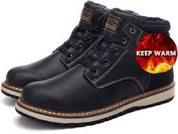 Zapatos de Invierno Vintage para Hombre - Estilo Desierto