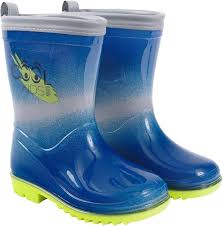 Botas Impermeables para Niños con Diseño de Dinosaurio