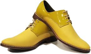 PeppeShoes Modello Banana Italiano Amarillo - El Calzado Amarillo Perfecto