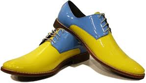PeppeShoes Modello Virgilio Italiano Amarillo - Estilo y Confort