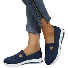 Laonajkd Sneakers Zapatillas Ortopédicas Minimalistas para Mujer