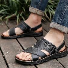 Sandalias de Cuero Transpirables para Hombres: Comodidad y Estilo