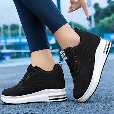 Zapatillas Informales Deportivas Individuales para Mujer - Calzado Negro