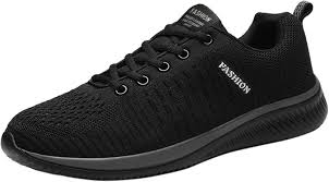 Zapatos Transpirables Deportiva Bailarina - Calzado Negro para Mujer