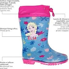 Botas de Agua Niña Disney Frozen - Calzado Waterproof para Pequeñas Aventureras