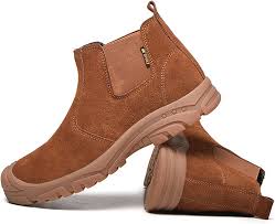 Calzado de Trabajo para Mujer - Seguridad Cordones Construcción Industrial Camel 37EU