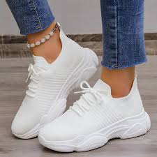 Zapatillas Deportivas para Mujer con Cordones - Comodidad y Estilo