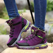 Zapatillas de Trekking Impermeables para Mujer 205 Escalada
