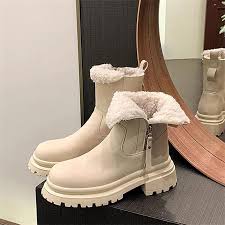 Zapatos Impermeables Invierno Cálido para Mujer