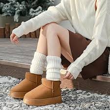 YUHITYGZGS Botas Clásicas Australianas Impermeables para Mujer - Ideal para el Invierno