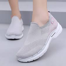 Zapatillas Informales Transpirables con Cremallera para Mujer