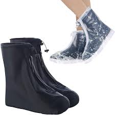 Cremallera Antideslizante Cubrezapatos Impermeables Reutilizables - Protector de Calzado para la Lluvia