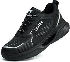 WUAYAMI Zapatos de Seguridad Transpirables para Hombre