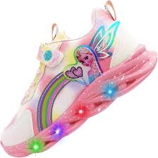 Zapatillas Princesa Deportivas Luminosos Vorkhuaeri para Niñas