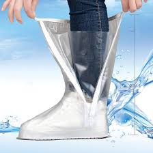 HERCHR Zapatos Antideslizante con Cremallera Reutilizables - Protector Calzado Lluvia