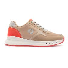 ECOALF Zapatillas Cervino Beige Naranja - Calzado Ecoalf Mujer