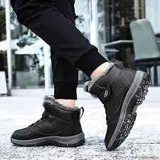 Calzado de Invierno Antideslizante para Hombre - Comodidad y Estilo