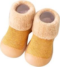 Riou Zapatos Primeros Pasos Calcetines - Calzado Invierno Bebé