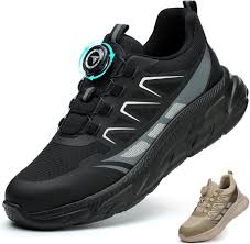 Zapatillas de Seguridad Transpirables y Antideslizantes BAXIWUY