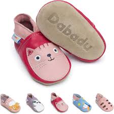 Dabadu Zapatitos Cuero Suela Blanda para Bebés