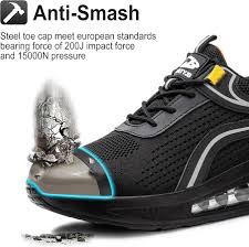 Zapatillas de Seguridad Antideslizantes y Transpirables para Hombre