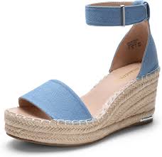 DREAM PAIRS Alpargatas Sandalias: El Calzado de Cuña Ideal para el Verano