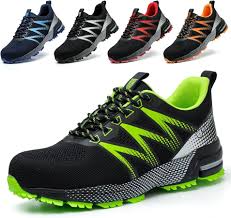 Bawalon Zapatos de Seguridad: Zapatillas Transpirables para Conductores