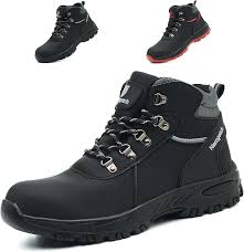 Bawalon Calzado de Seguridad Impermeable para Conductores - Invierno Antideslizante