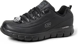 Skechers Womens Track Trickel Resistant: Calzado de Trabajo Perfecto para Mujeres