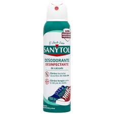 Sanytol Desodorante Desinfectante para Calzado Spray - Frescura y Protección