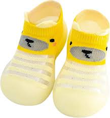 Riou Zapatos Primeros Pasos Calcetines: Calzado Respetuoso para Bebés en Verano