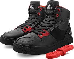 Calzado Moto Hombre: Transpirables Protectoras con Almohadilla y Cremallera Antideslizante