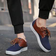 Zapatos Informales Zapatillas Cordones Casuales - Estilo Moderno para Hombre