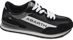 Zapatilla Speed Negro Microfibra Abarth - Estilo y Rendimiento