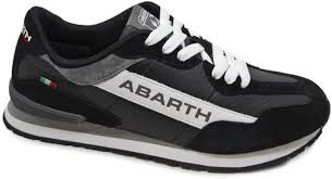 Zapatilla Speed Negro Microfibra Abarth - Estilo y Rendimiento